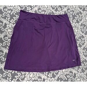 Viodia Skort Size 3X Purple Stretch Pockets Golf Tennis Pickleball Athletic NWT